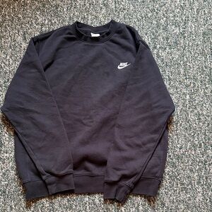 Nike Men's Dark Gray Crewneck Sweater